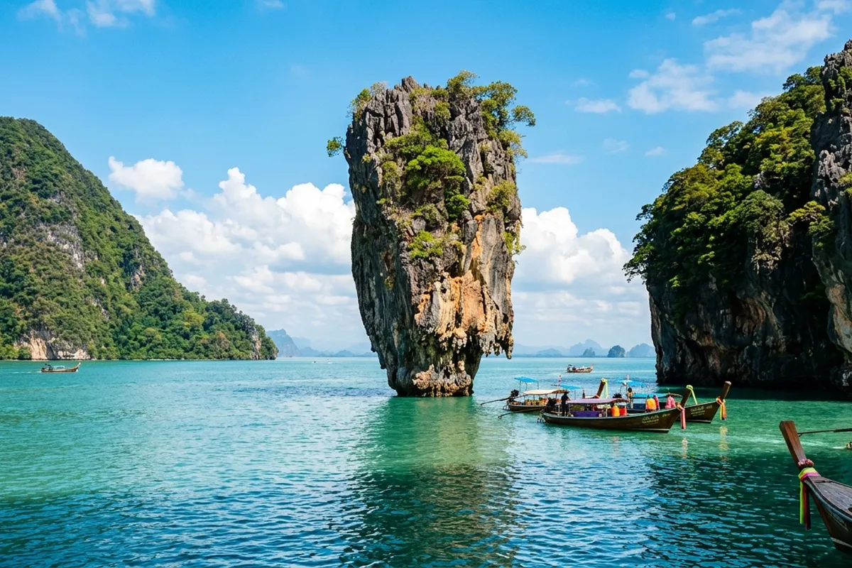James Bond Island Koh Tapu for James Bond Island tour from Phuket